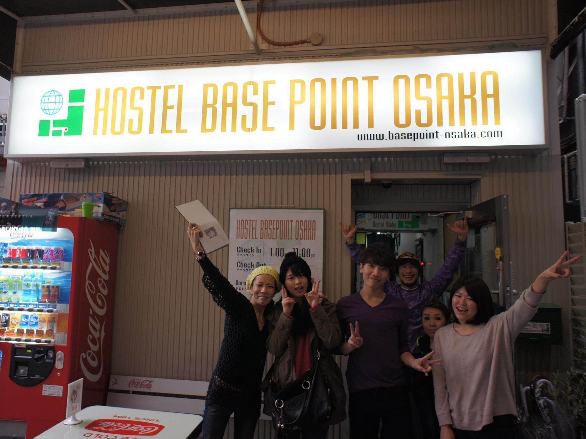 Hostel Base Point Osaka Luaran gambar