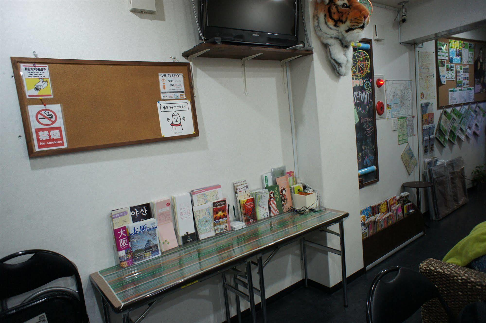 Hostel Base Point Osaka Luaran gambar